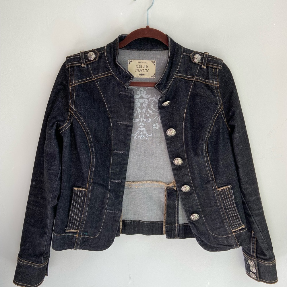 Military Jean Jacket